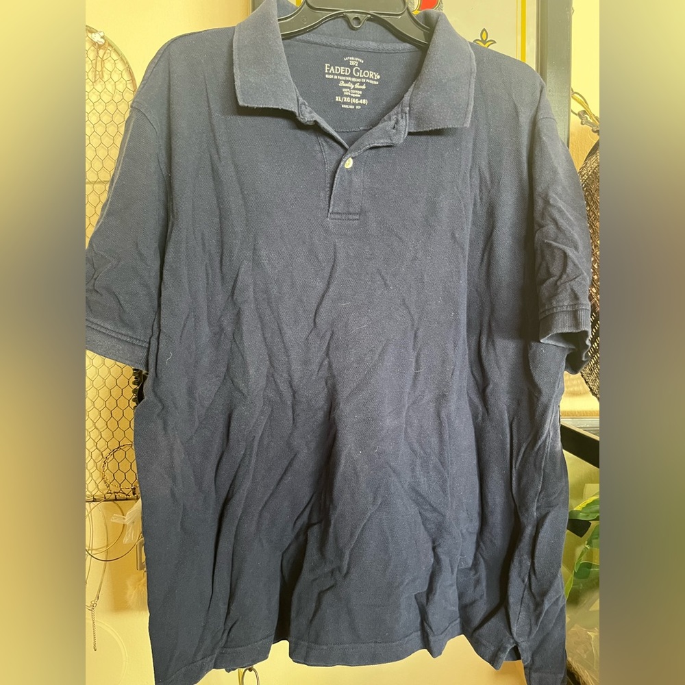 Navy Blue Men’s Polo Shirt